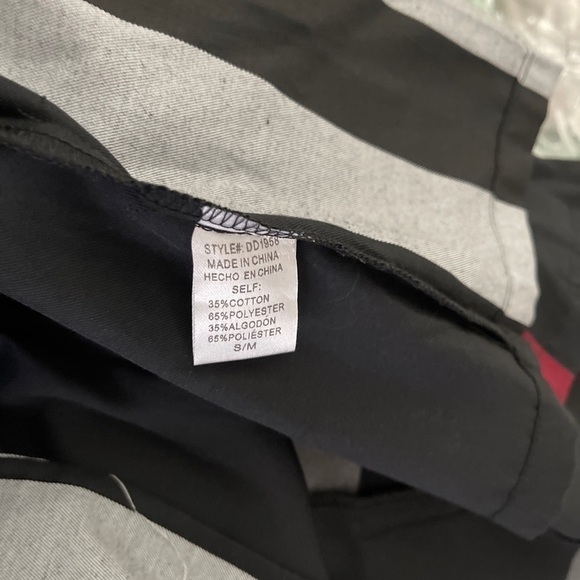 Oversized Black Plaid Trench - Picture 6 of 6